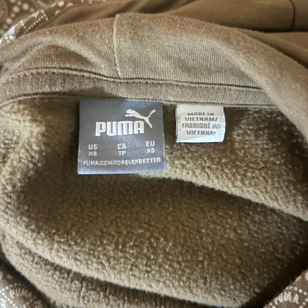 Puma Brown Patterned Women's Sweater - Picture 5 of 7